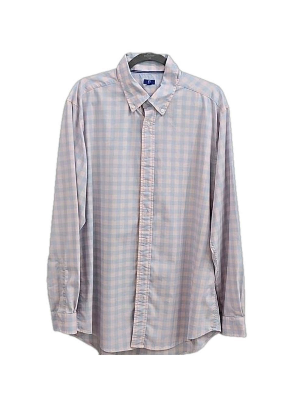 FOOTJOY Men's Shirt Size XL Gingham Long-sleeved Button down Golf